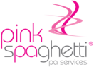 Pink-Spaghetti virtual assistant logo